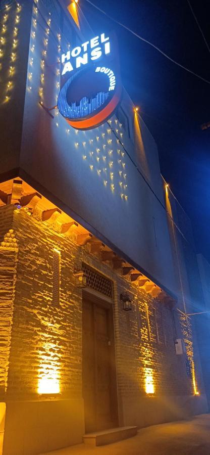 Hotel Ansi Boutique W&S Terrace Bukhara Exterior foto